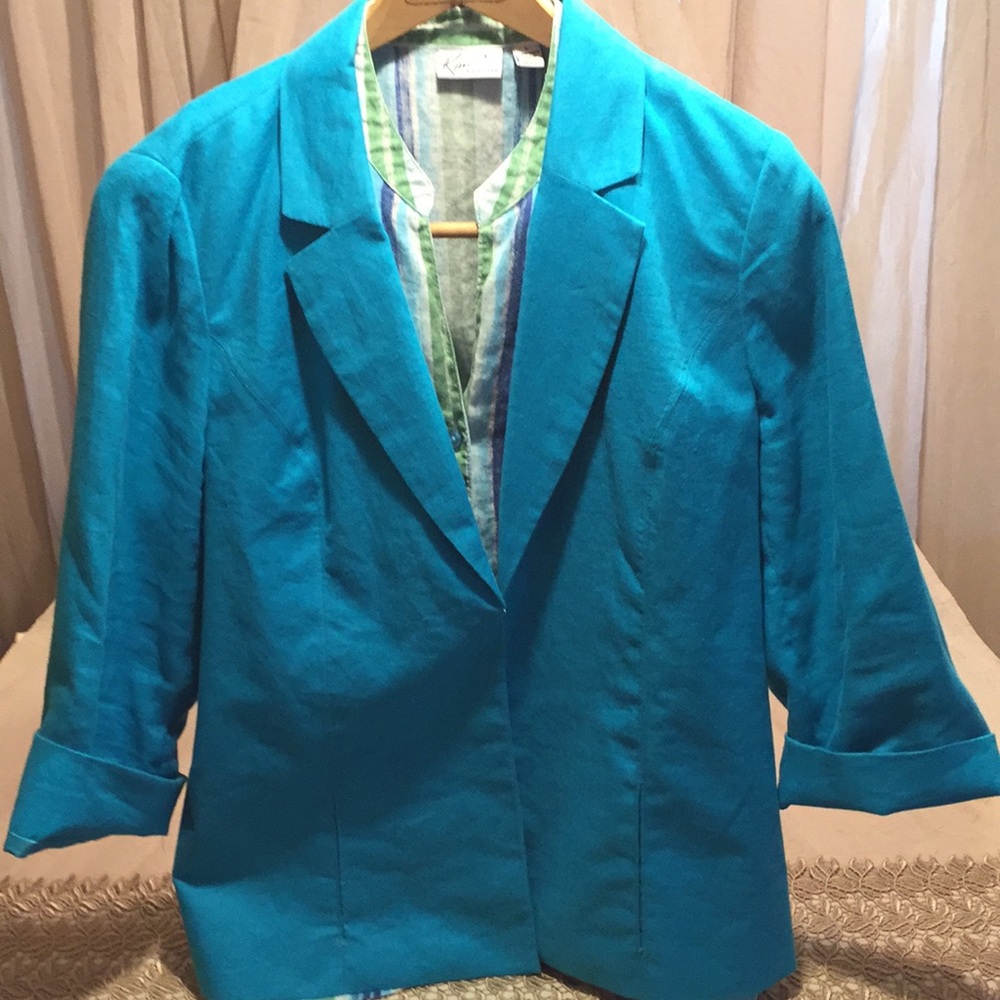Summer jacket XL 3/4 sleeve w/ sleeveless shirt L